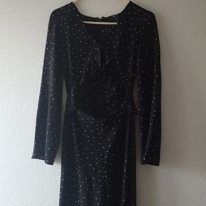 Tie Front Polka Dot Jumpsuit